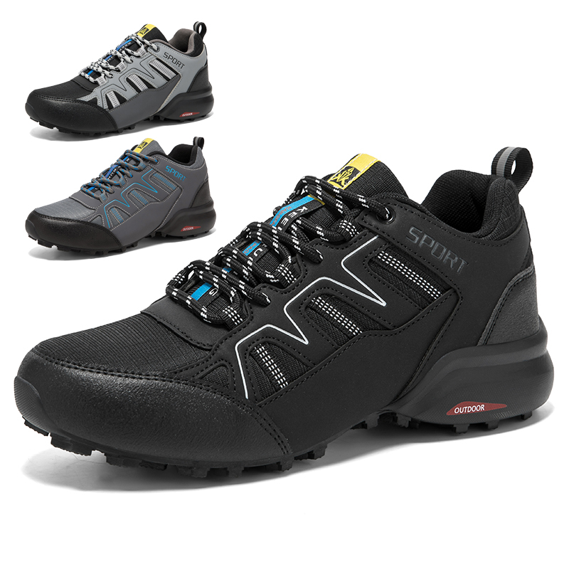 Men‘s Waterproof Hiking Sneake - Anti Slip Trail Running Sneakers 评论和价格